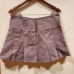 Brown corduroy skirt #72